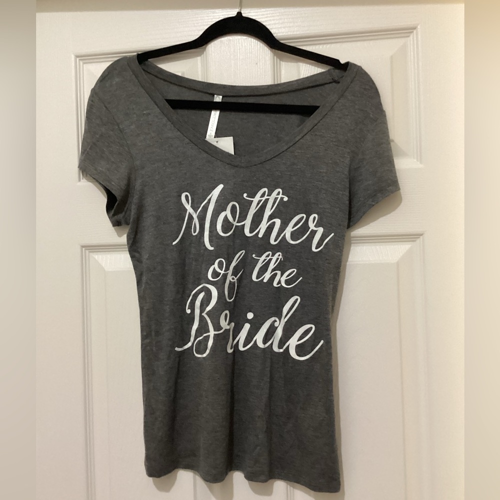David’s Bridal Mother of the Bride T shirt.